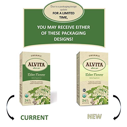 Teas Organic Elder Flower Tea Bags - 24 Bags