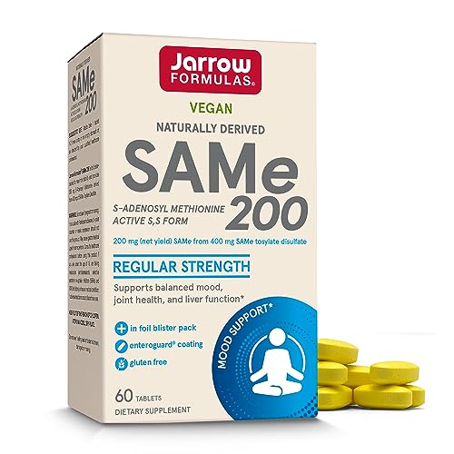 ® SAMe 200 mg, Supports Joint Health, Liver Function, Brain Metabolism, 60 Tablets, Up To A 60 Day Supply
