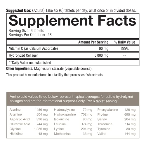 Youtheory Advanced Collagen - 6,000 mg Collagen - with 
