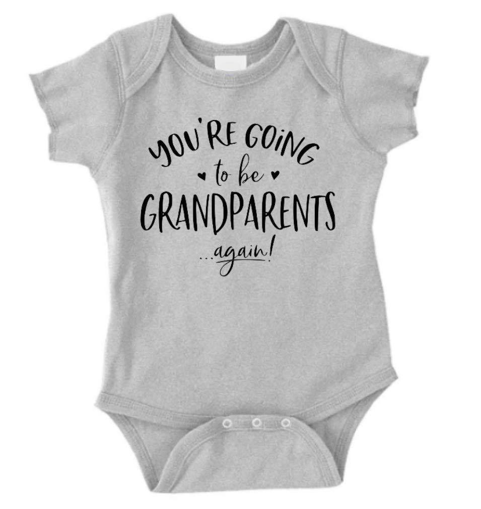 Pregnancy Announcement for Grandparents Size 0-3 Months