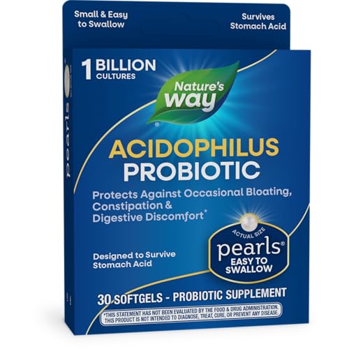 Nature&#39;s Way Acidophilus Probiotic Pearls, Supp