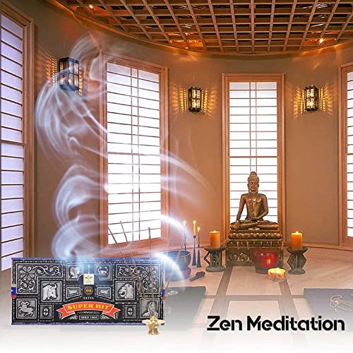 SUPERHIT100GM Super Hit Incense, Case of 6/100 GM, Black