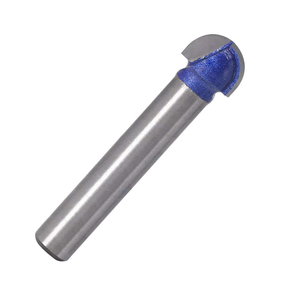 4pcs Core Box Router Bit 1/4 Inch Shank Round Nose Cove Box Router Bits