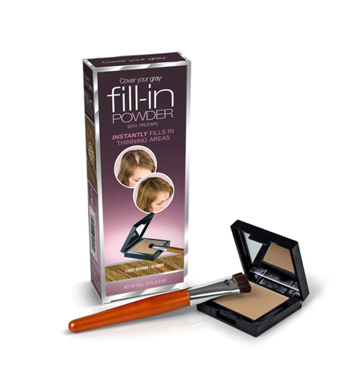 Fill-in Powder with Procapil - Light Brown
