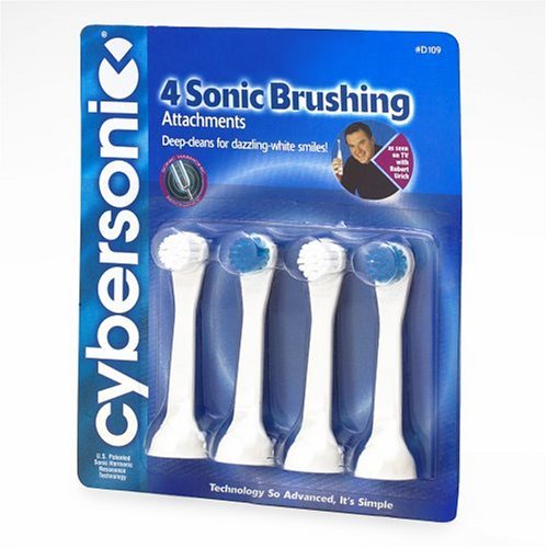 Cybersonic D109 Replacement Brush Heads (4 Heads)