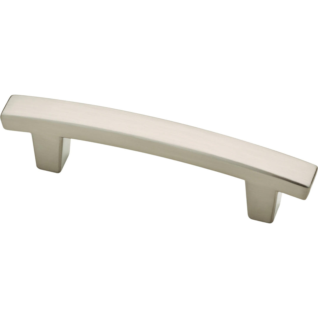 P29519K-SN-B Pierce Kitchen or Furniture Cabinet Hardware Drawer Handle Pull, 3 (76mm), Satin Nickel, 10 Count