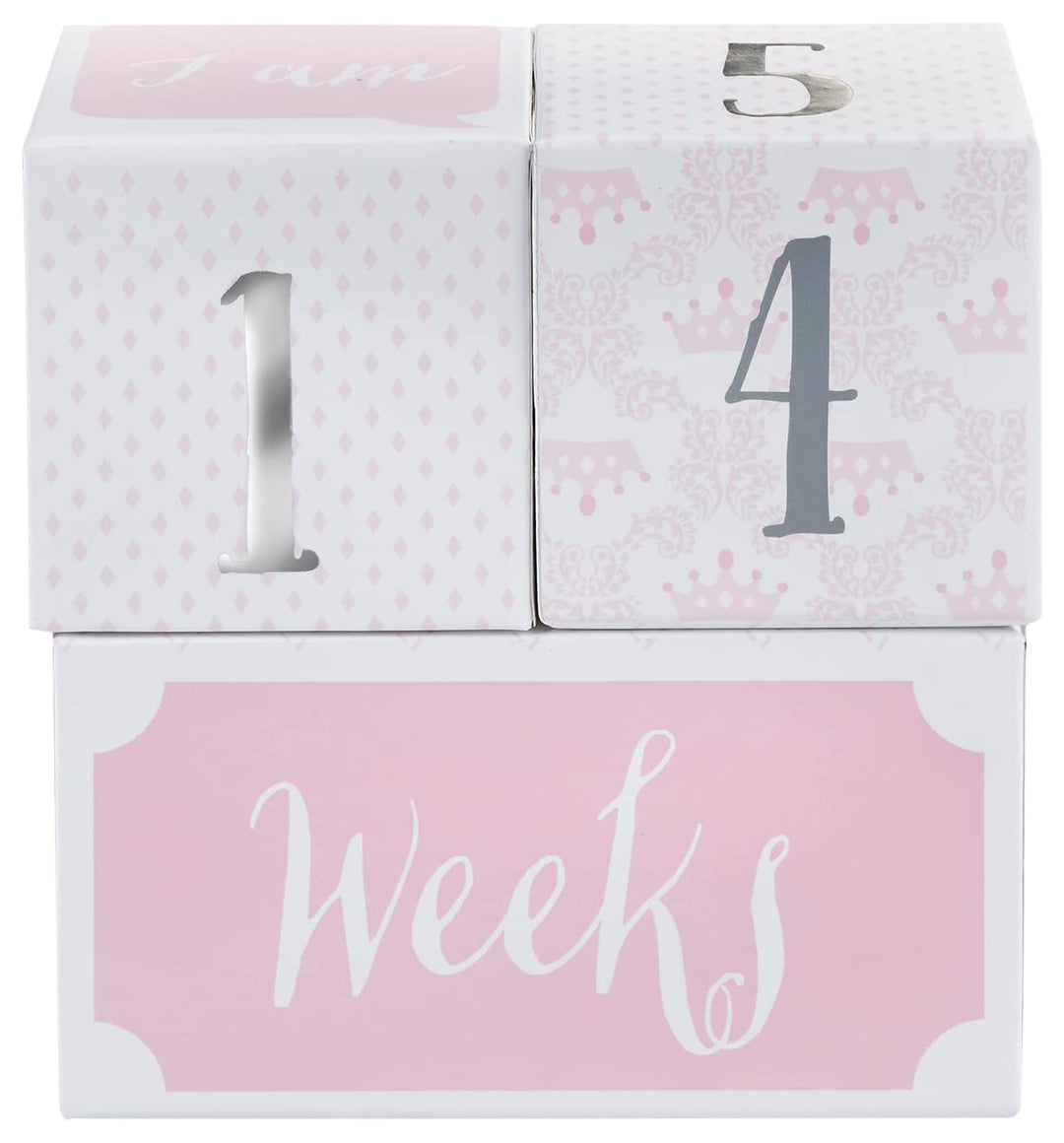 My First Milestone Princess Age Blocks | Baby Picture Props for Photo Sharing The First Year