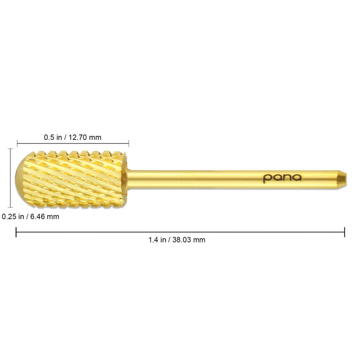 Pana Brand Professional Gold XC (Extra Coarse) Smooth Round Top Large Dome Top Ba
