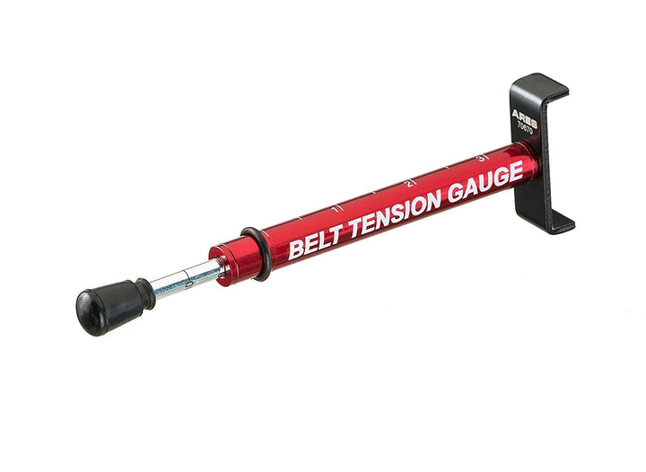15033 - Belt Tension Gauge - Use After Belt Replacement, Adjustment or Wheel Service for Accurate Motorcycle Belt Tension Setting - Universal Design - 10 Lb Specification - Compatible with Harley