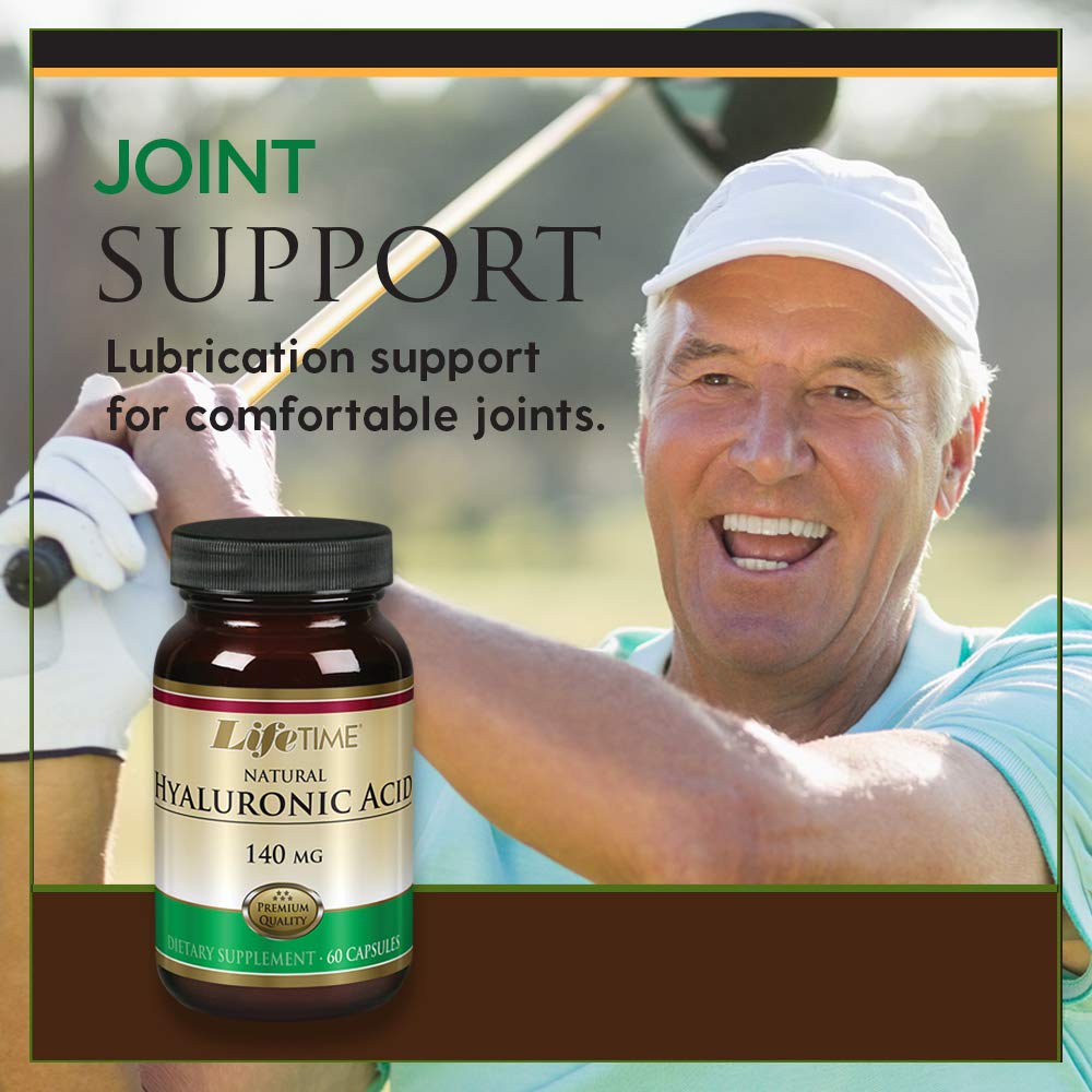 LIFETIME Natural Hyaluronic Acid | Supports Healthy Ski
