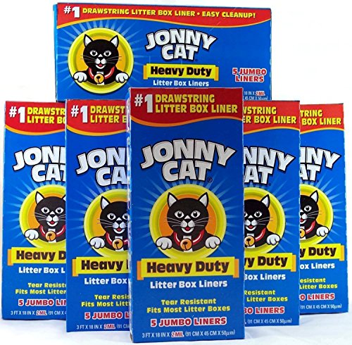 Cat Litter Box Liners 5 / Box (Pack of 6)