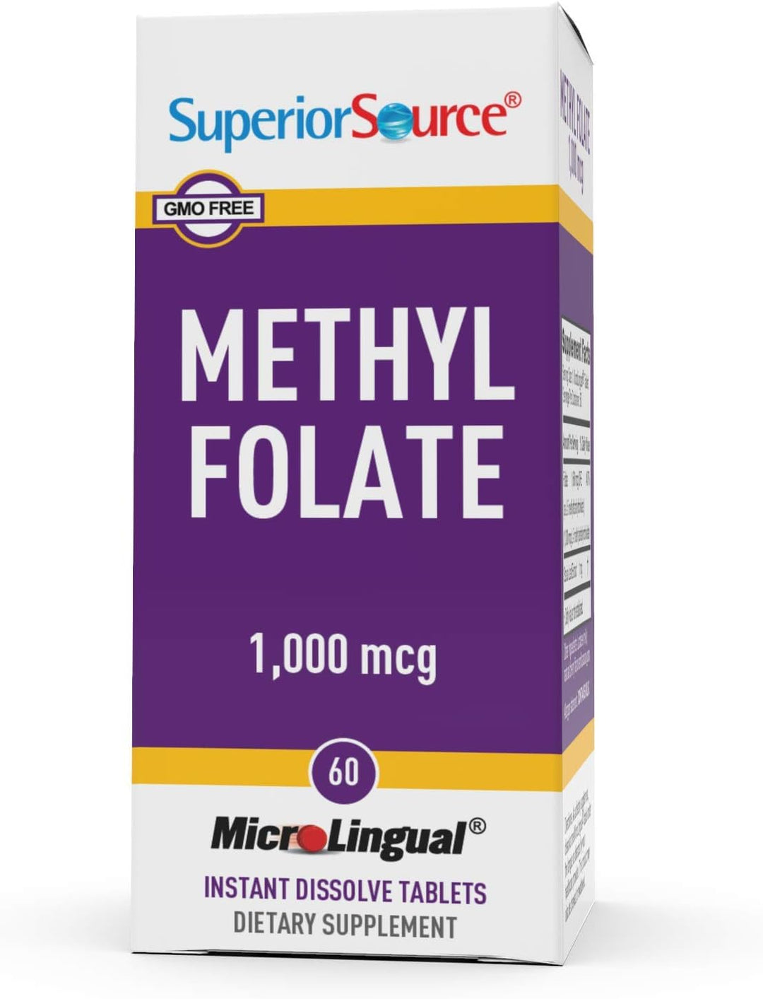 Superior Source Methyl Folate 1,000 mcg - Folate Supple