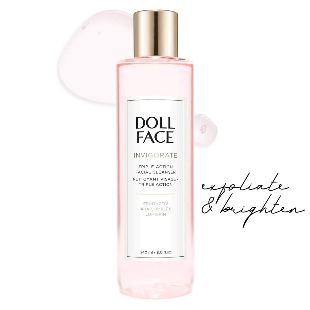 Doll Face Invigorate Triple-Action Facial Cleanser 240m