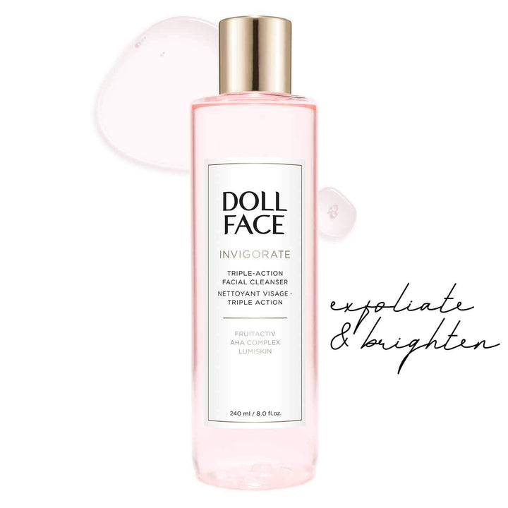 Doll Face Invigorate Triple-Action Facial Cleanser 240m