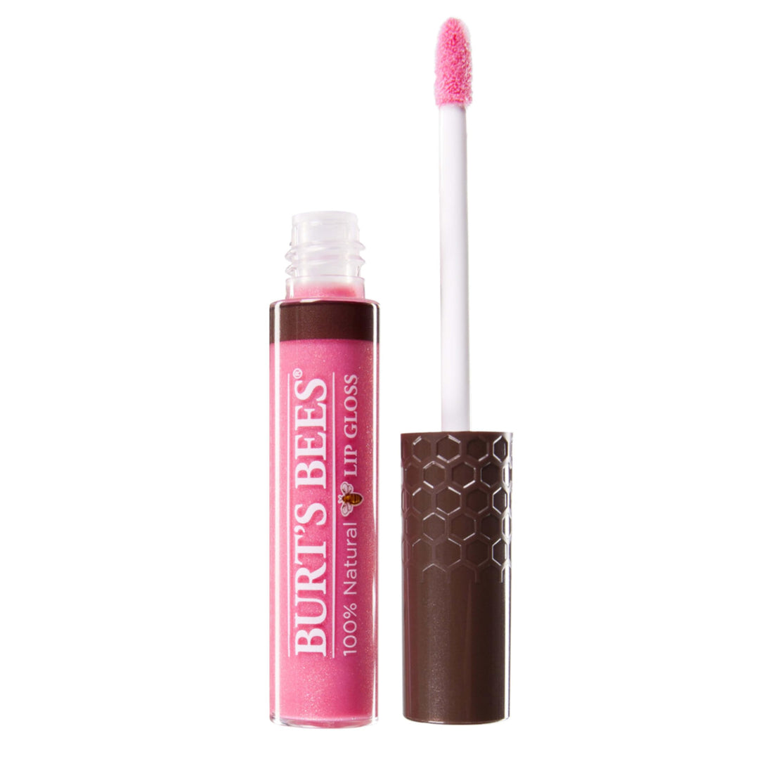 Burt&#39;s Bees 100% Natural Moisturizing Lip Gloss, Spring Splendor - 1 Tube with Wand Applicator