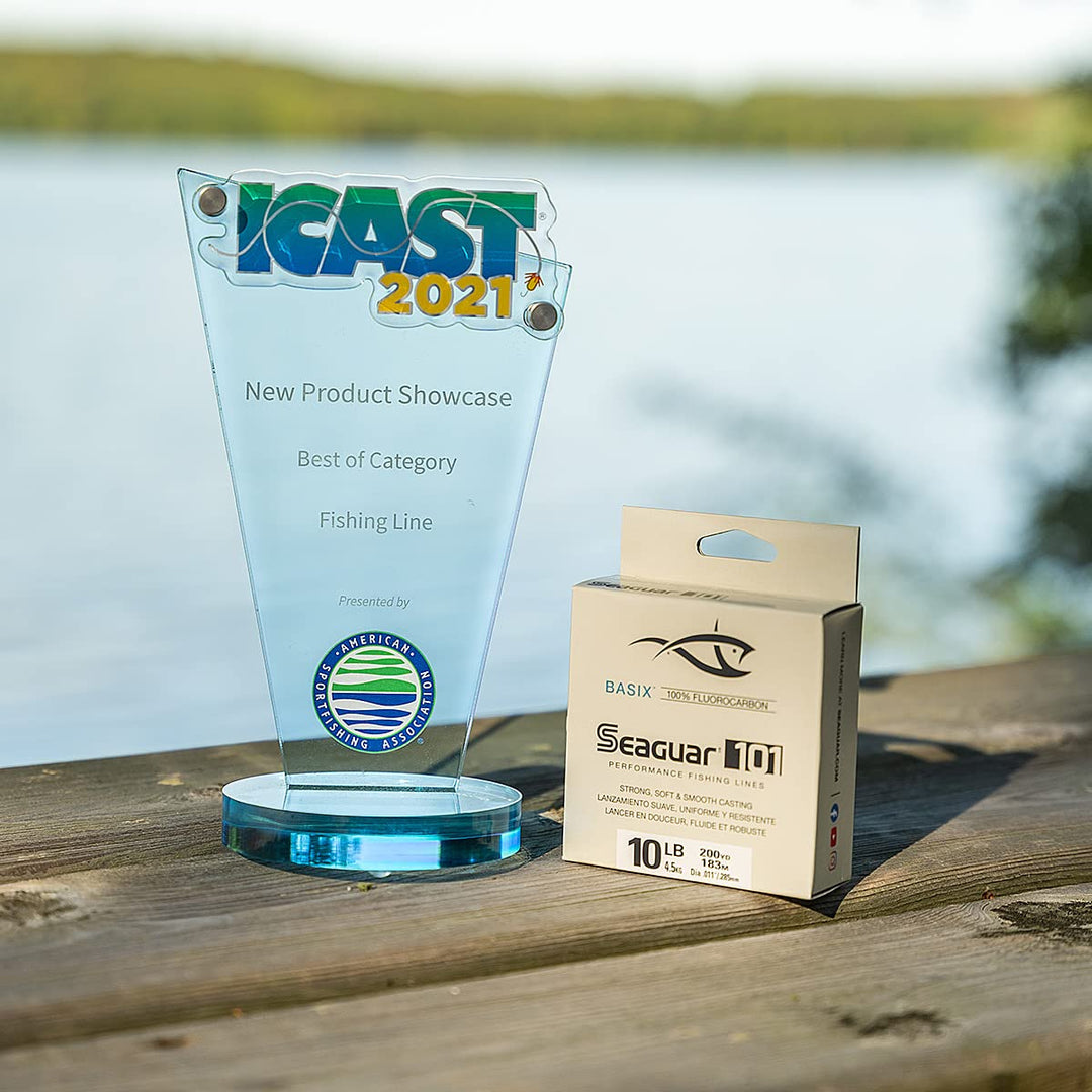 Seaguar 101 BasiX 100% Fluorocarbon Fishing Line 4lbs, 