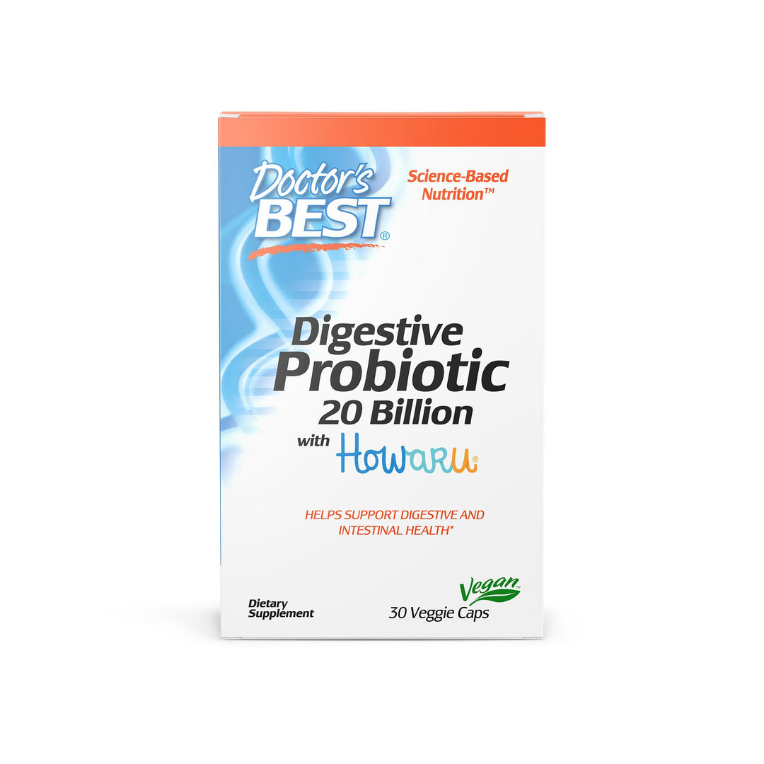 Doctor&#39;s Best Probiotic Veggie Capsules, 30 Count