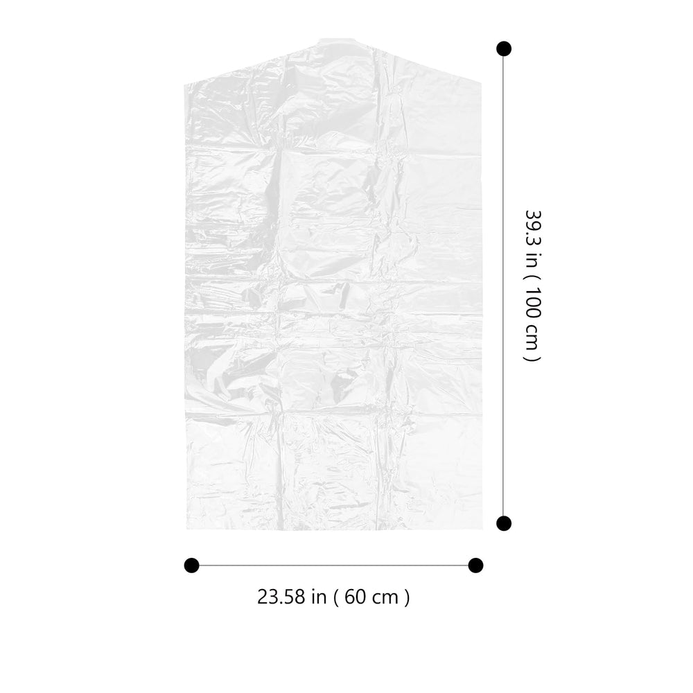 Cabilock 50 Pack Garment Bags for Hanging: Clothes Plas