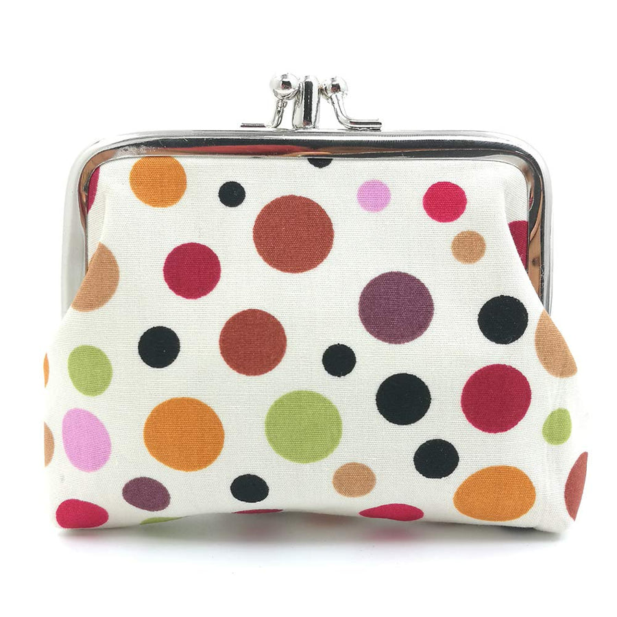 Cute Buckle Coin Purses Vintage Pouch Kiss-lock Change Purse Wallets