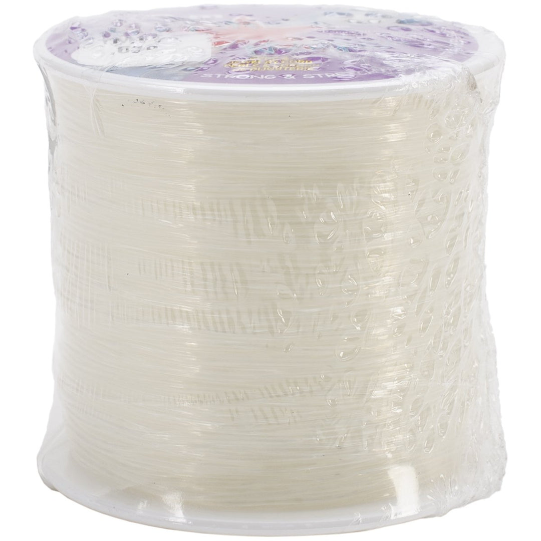 Stretch Magic SMJ10001 Stretch Magic 1mm Bead and Jewelry Cord, 100m, Clear