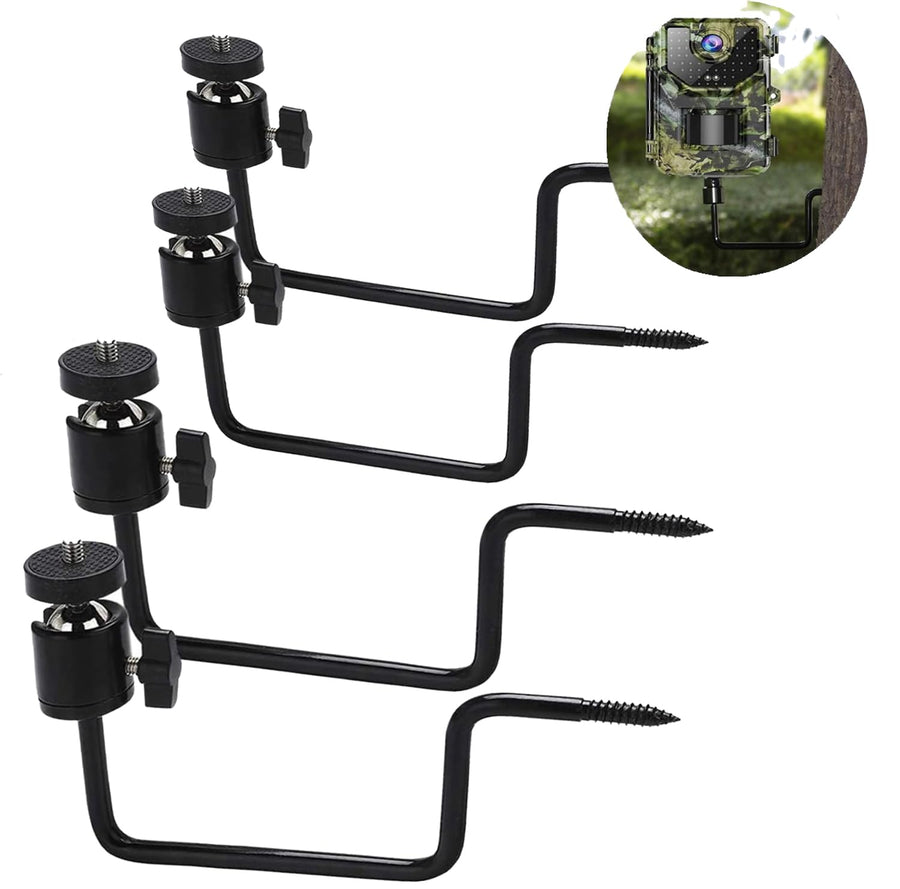 BeIETree Trail Camera Mount, Adjustable Angle Supports 
