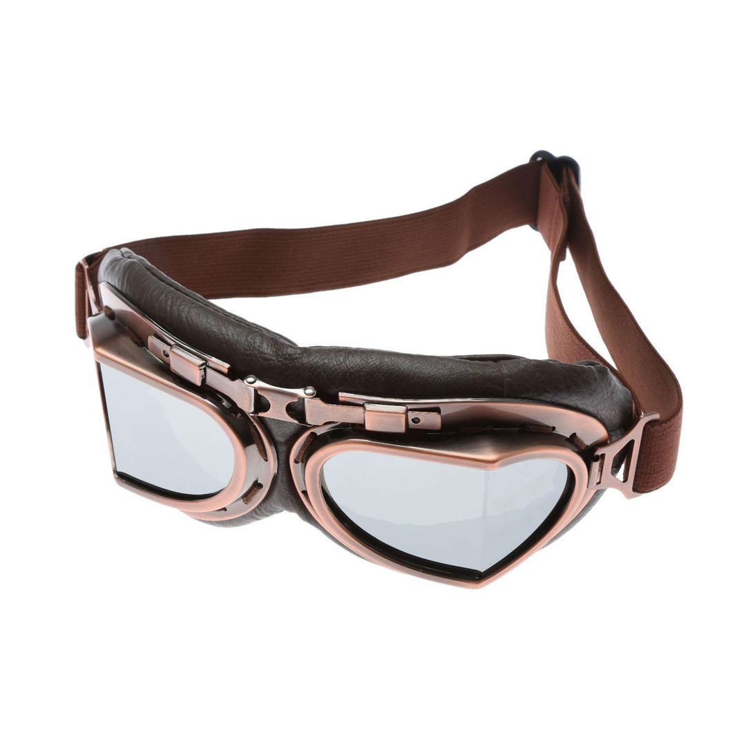 MUXSAM Vintage Motorcycle Goggles, ATV Motocross Goggle