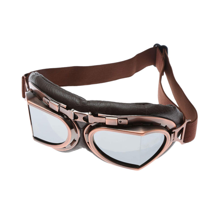 MUXSAM Vintage Motorcycle Goggles, ATV Motocross Goggle