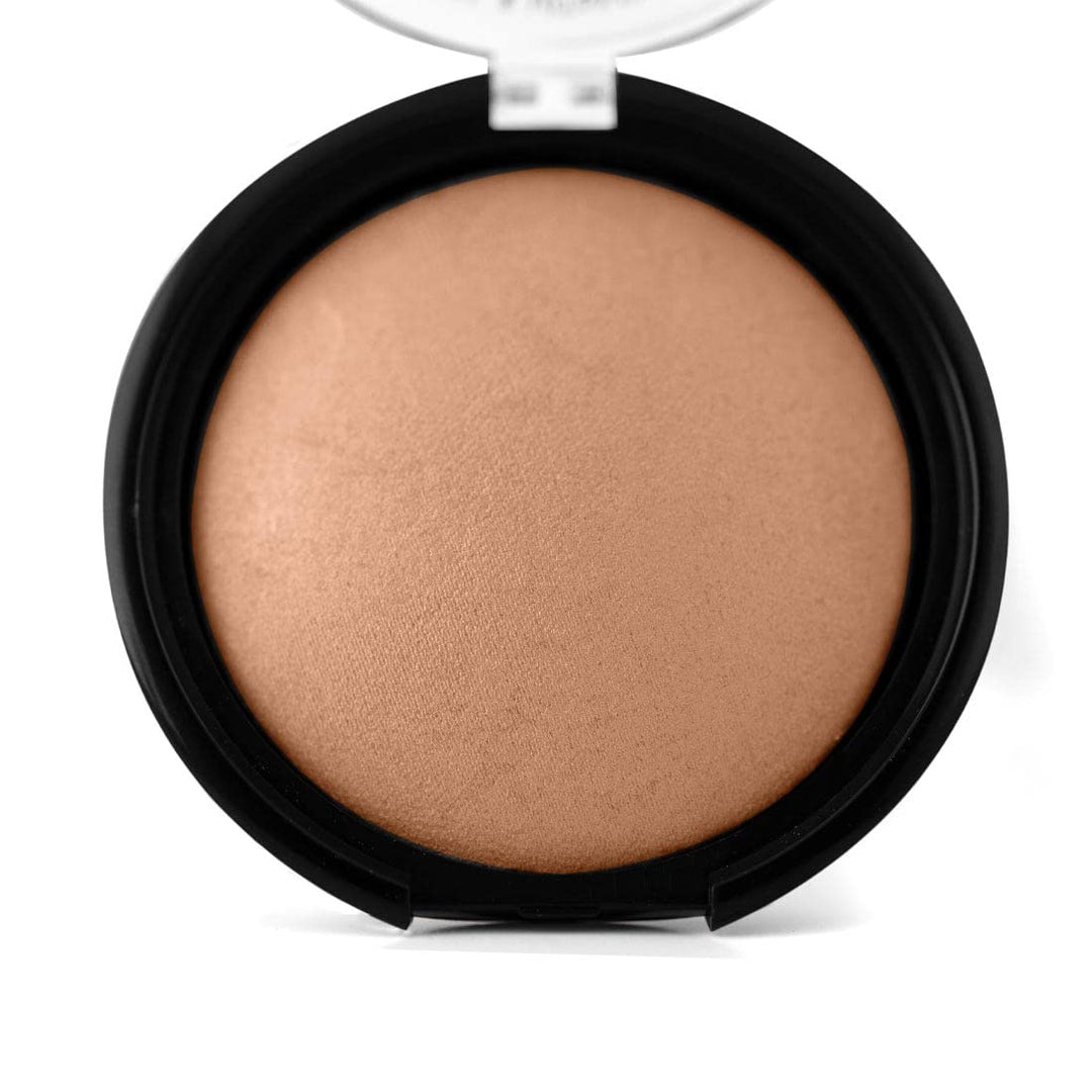Beauty, BAKED BRONZER 10 g 0.35 oz, Gold, Caribbean Tan