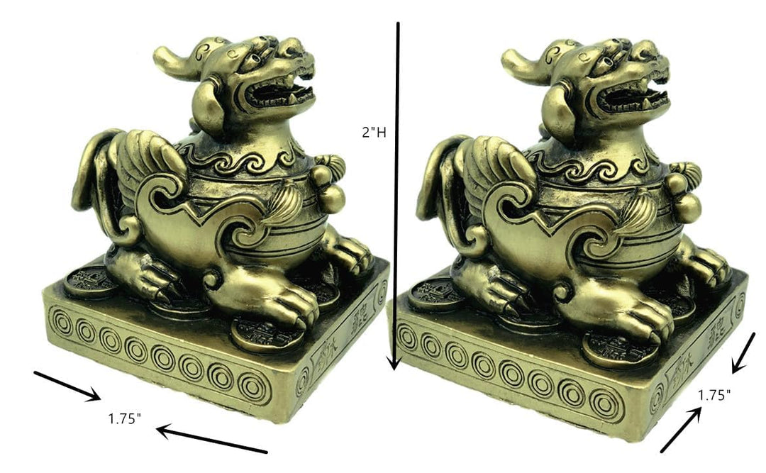 Feng Shui Pi Yao/Pi Xiu Decoration Statue for Protection and Wealth Luck