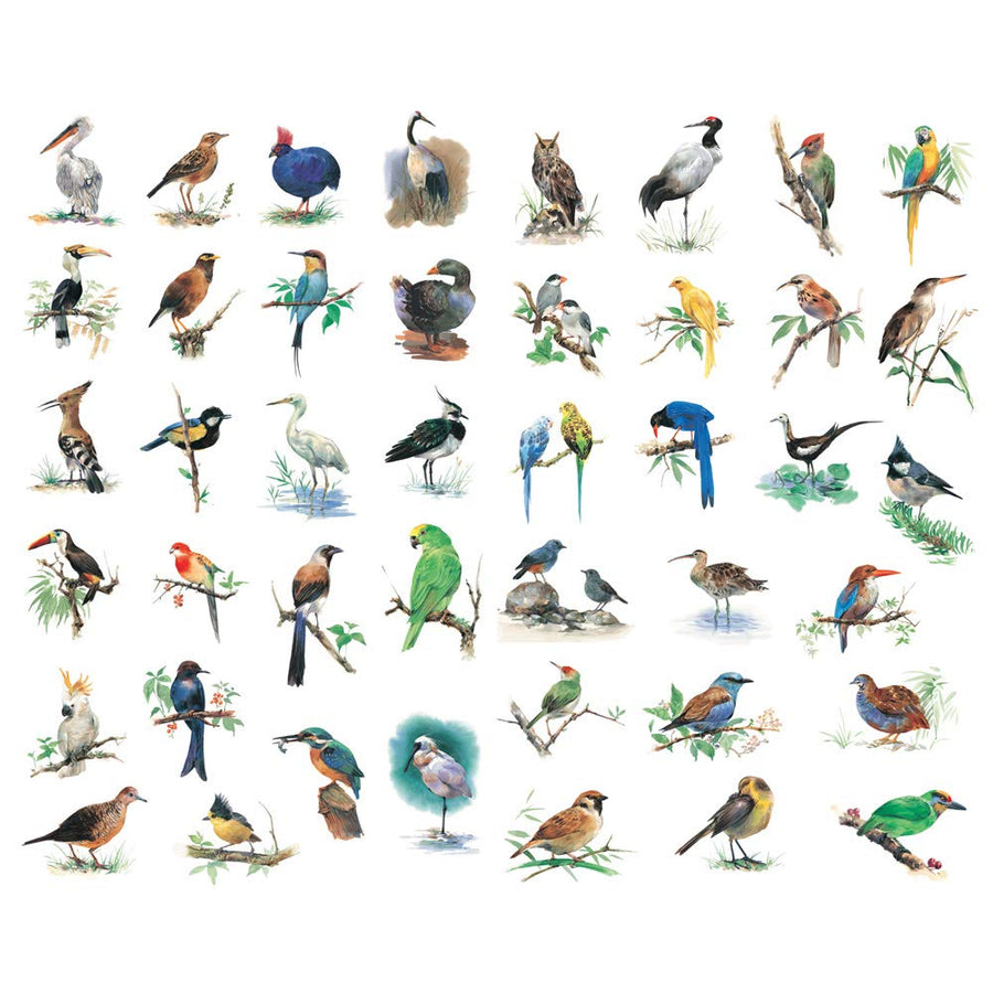 Watercolor Greeting Words Precut Waterproof Decoration Autocollant Stationery Scrapbooking Planner Sticker Cute Travel Toy Paper Stickers (PK350)