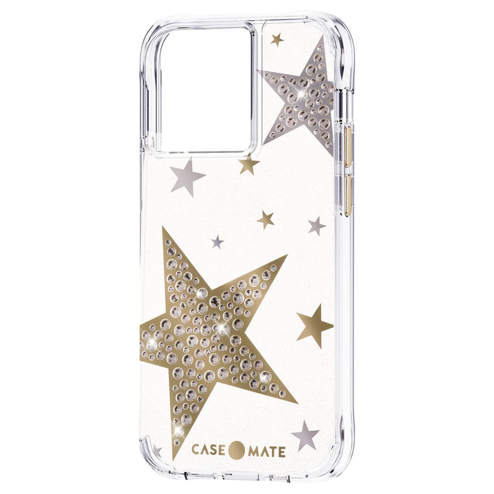 Case-Mate iPhone 13 Case - Sheer Superstar - with 10ft 