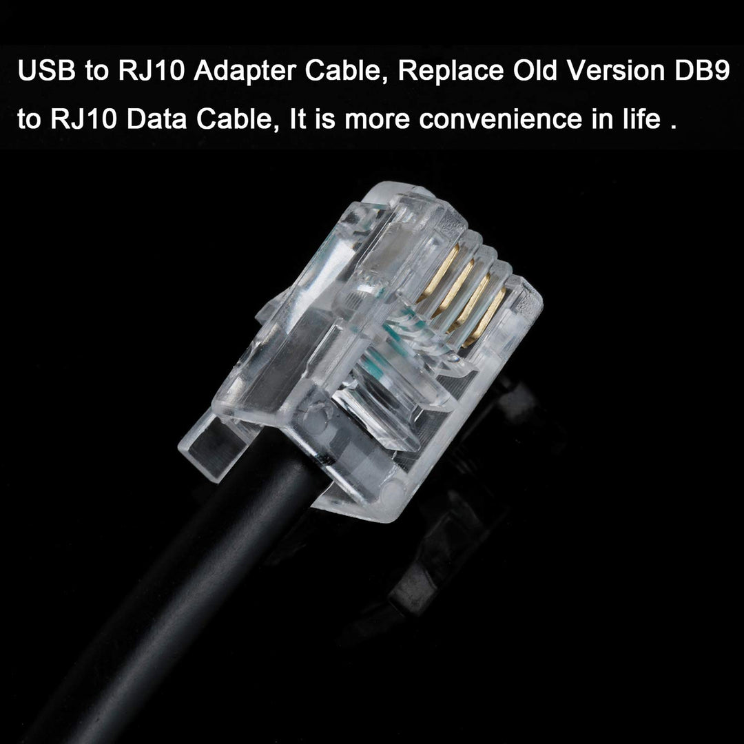 Suamdoen USB RS232 to RJ9 Serial Cable for PC Connect f