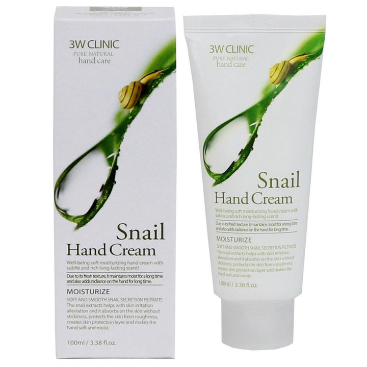 Hand Cream, Snail, 3.38 Ounce