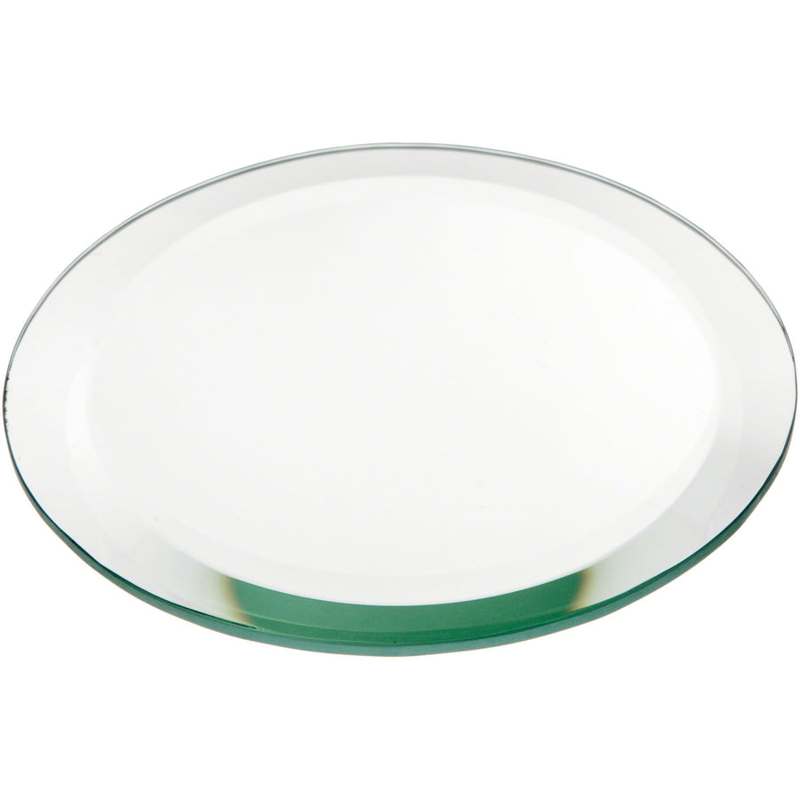 Plymor Round 5mm Beveled Glass Mirror, 5 inch x 5 inch 