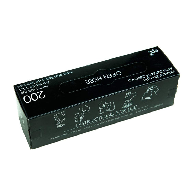 Case of 2000 Pet Waste Bags on Roll (10 Rolls of 200 bags per roll) Dog Waste Station Bags for HOA, Residential, commercial roll bag for Poop Station Dispensers