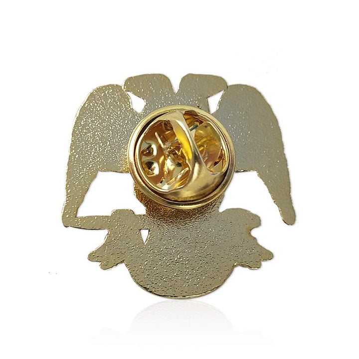 Scottish Rite 32nd Degree Masonic Lapel Pin Badge