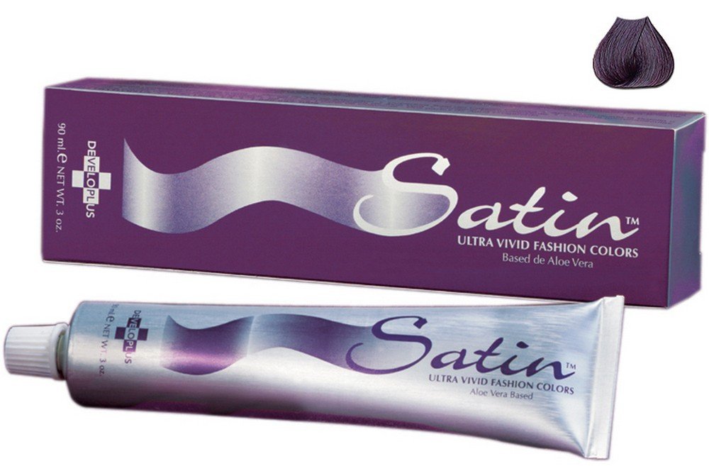 Satin Hair Color 1V Vio Blk 3Z - Pack Quantity: 1
