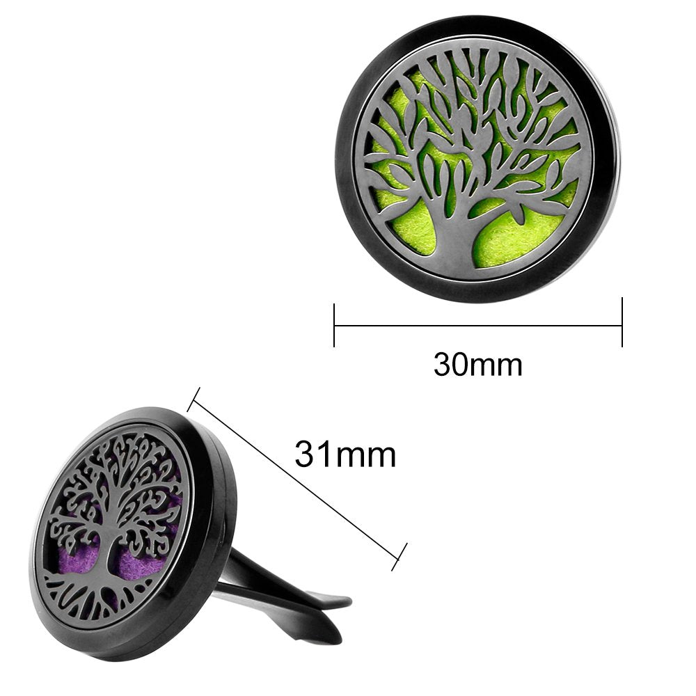 RoyAroma 2PCS Tree of Life Car Diffuser Aromatherapy Es