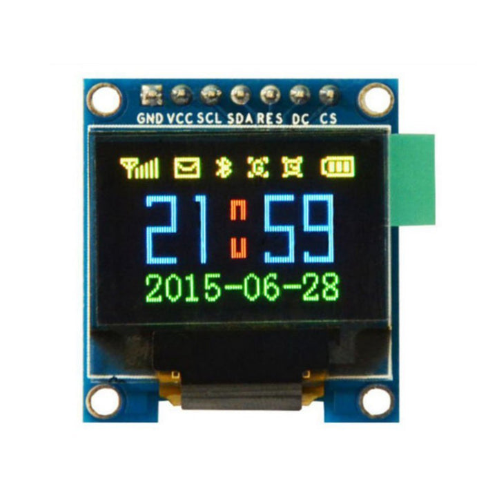 HiLetgo 0.95 Inch 7 Pin Colorful 65K SPI OLED Display Module SSD1331 96 * 64 Resolution for Arduino 51 STM32