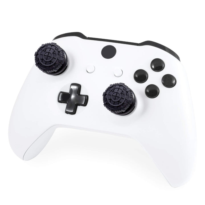 FPS Freek Battle Royale Nightfall Performance Thumbsticks for Xbox One and Xbox Series X | Performance Thumbsticks | 2 High-Rise Convex | Black