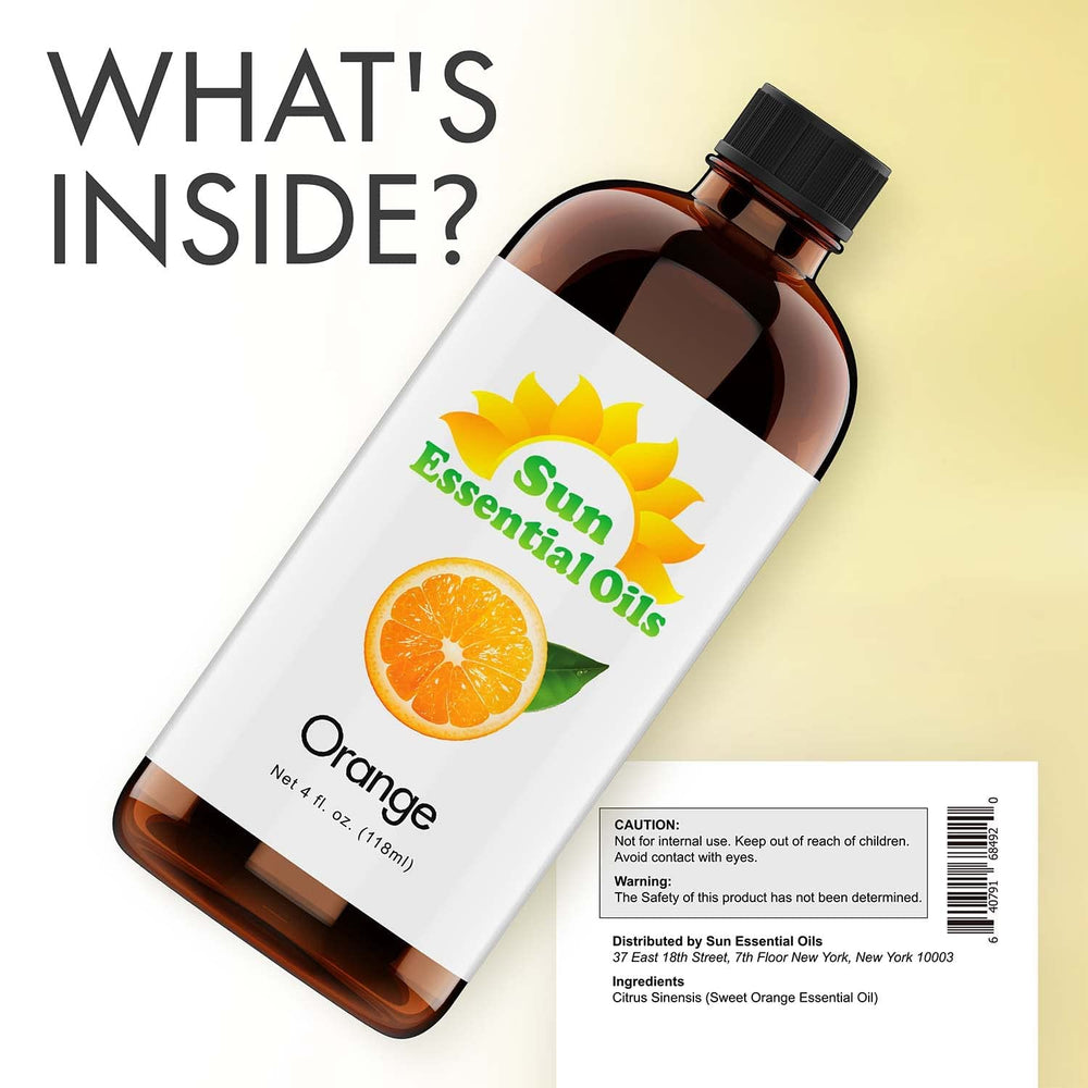 Sweet Orange (Large 4 ounce) Best Essential Oil