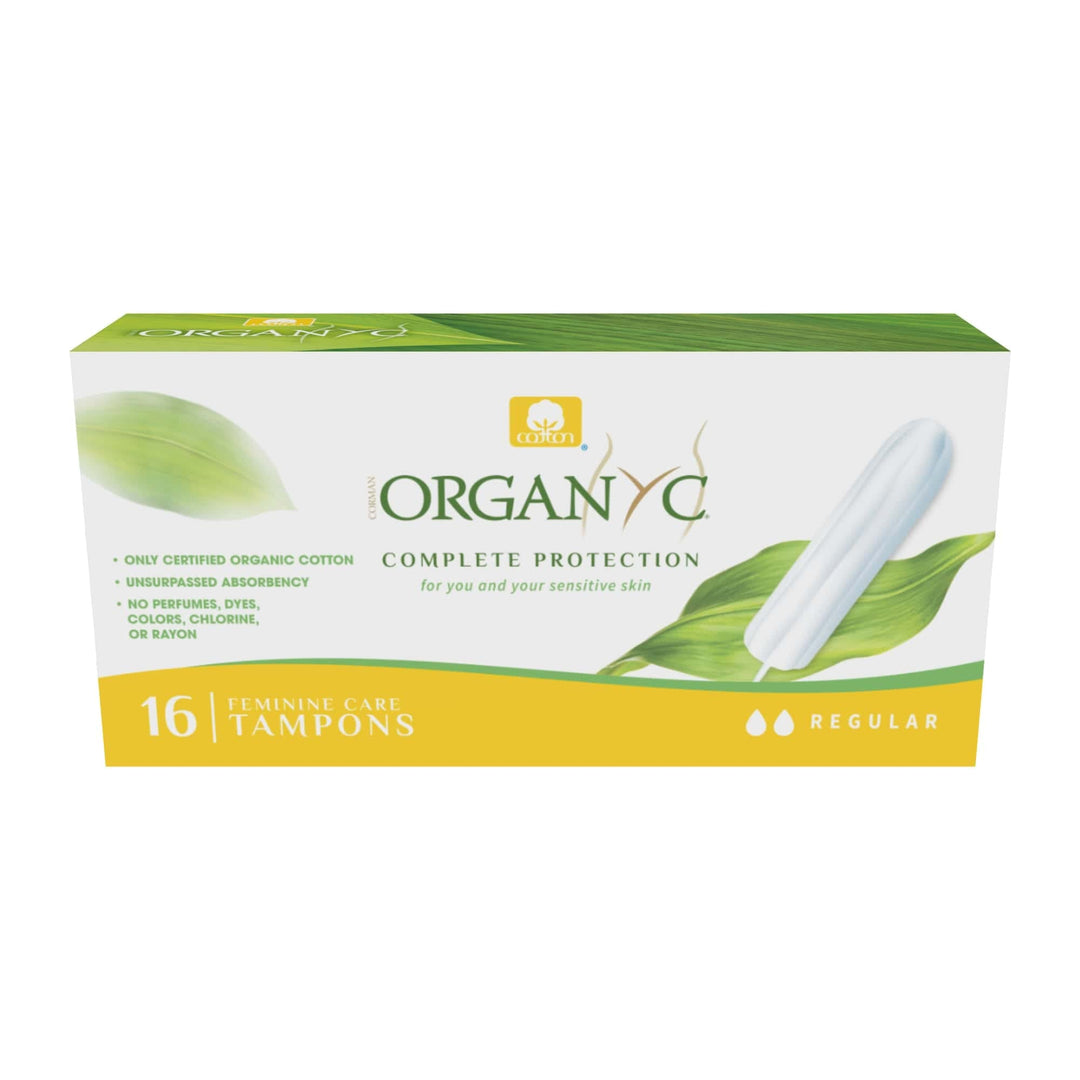 Organyc 100% Organic Cotton Tampon without applicator f