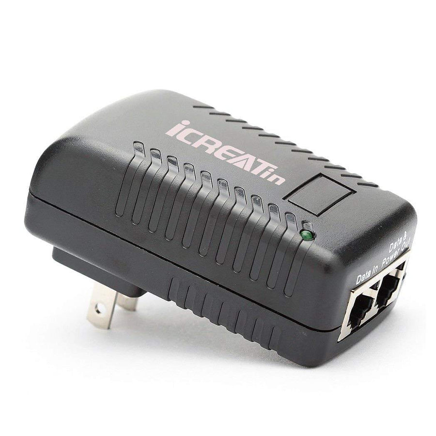 Wall Plug POE Injector with 48v Power Supply 802.3af for Most Cisco/Polycom/Aastra Phones and More