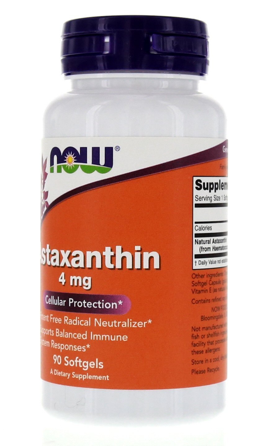 Astaxanthin 4mg 90 Softgels (Cellular Protection) (Pack of 2)