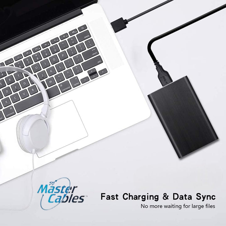 USB Cable Compatible with Lacie Hard Drive Replacement USB 3.0 Type A to Micro USB B Cable
