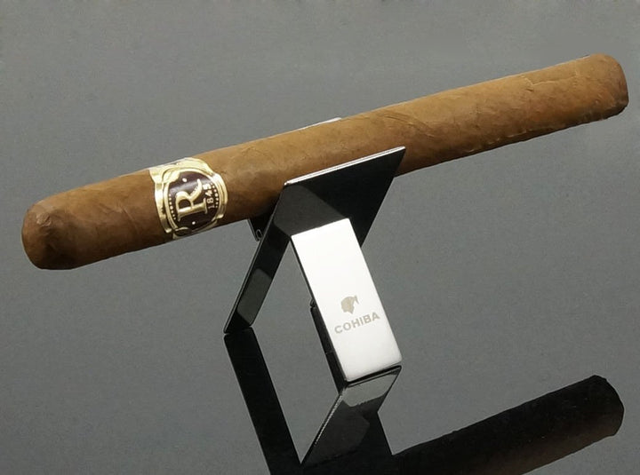 CIGAR IN STYLE Stainless Steel Foldable Cigar Stand Pro
