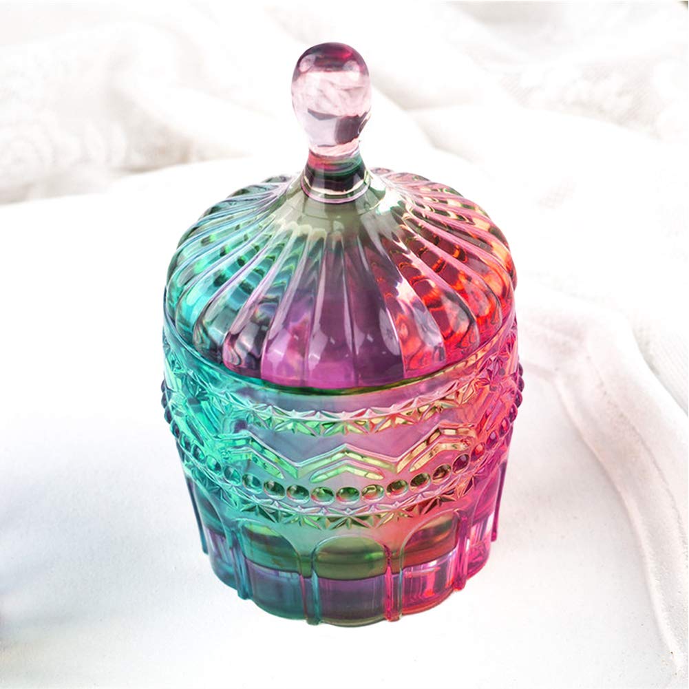 Resin Jar Mold with Lid Silicone Box Mold for Epoxy Resin Casting DIY Storage Bottle Jewelry Trinket Container Candle Holder Flower Pot Resin Crafts Kits Home Decor Gift