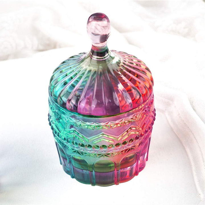 Resin Jar Mold with Lid Silicone Box Mold for Epoxy Resin Casting DIY Storage Bottle Jewelry Trinket Container Candle Holder Flower Pot Resin Crafts Kits Home Decor Gift