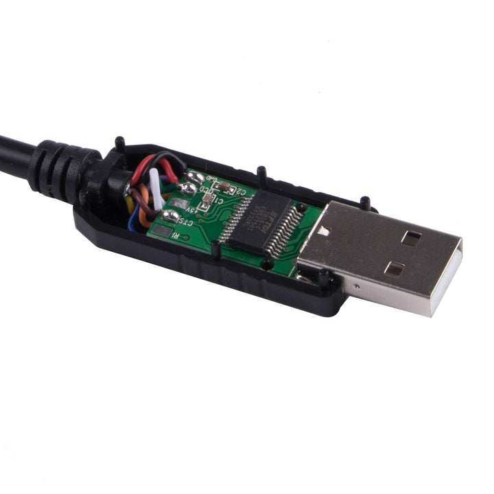 Suamdoen USB to DB25 Male Serial Converter Apdater Null