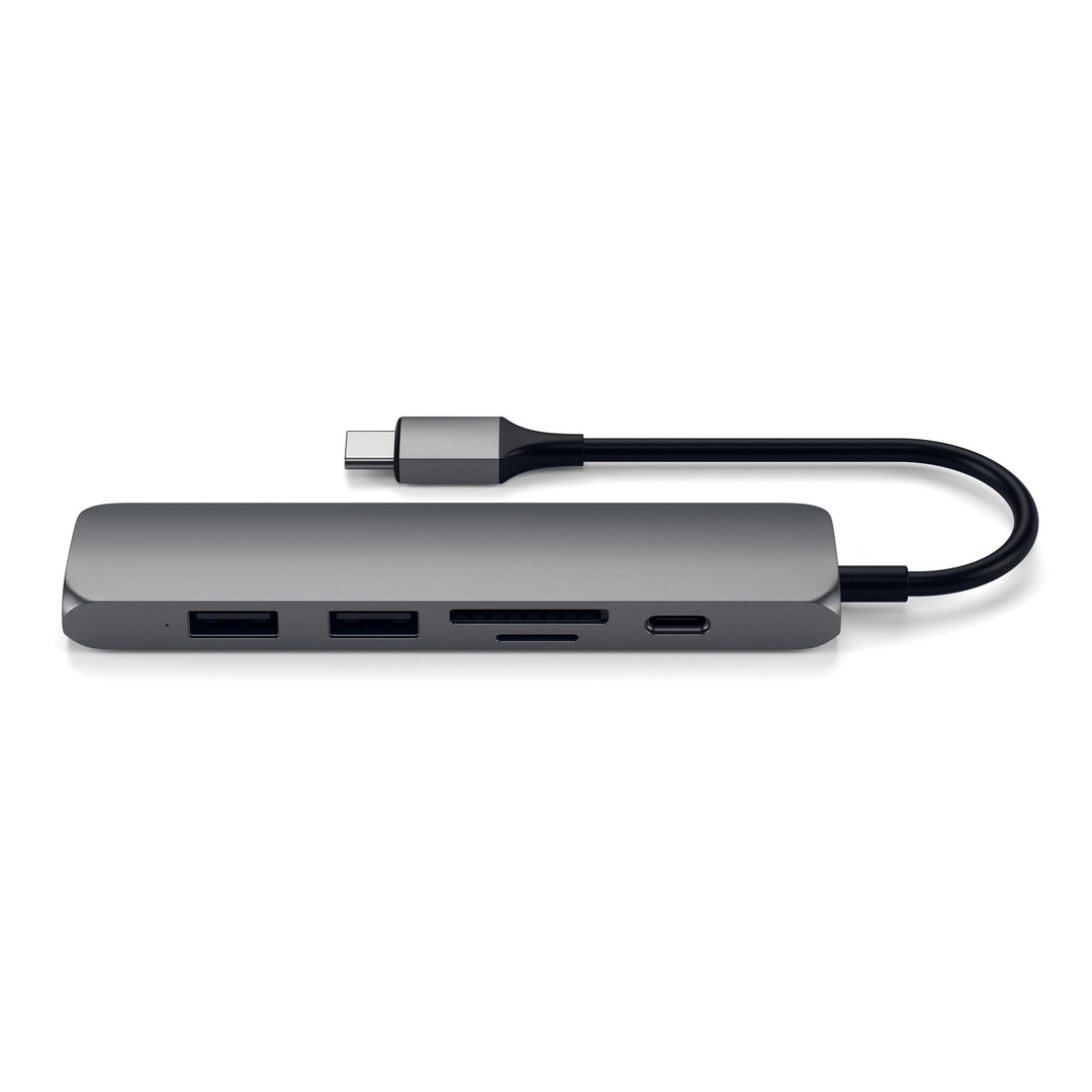 Satechi USB C Hub Multiport Adapter Slim V2, USB C Dock